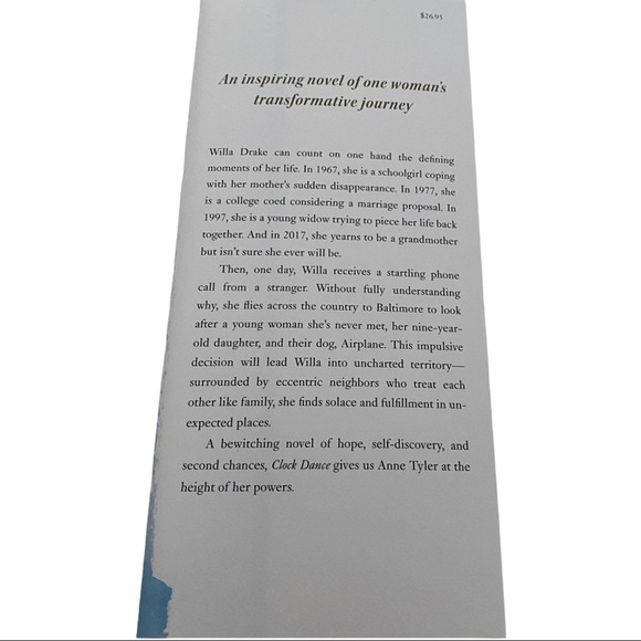 Clock Dance by Anne Taylor Hardback Book Novel - Picture 5 of 6